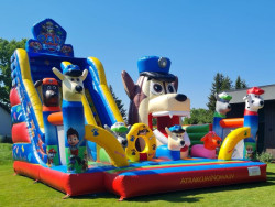 Piepūšamā atrakcija ĶEPU PATRUĻA Piepūšamā atrakcija ĶEPU PATRUĻA