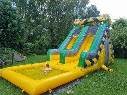 Piepūšamā ūdens atrakcija STAFETE Piepūšamā ūdens atrakcija STAFETE