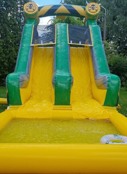 Piepūšamā ūdens atrakcija STAFETE Piepūšamā ūdens atrakcija STAFETE