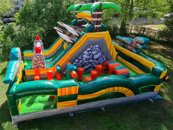 Piepūšamā atrakcija DINOZAURS Piepūšamā atrakcija DINOZAURS